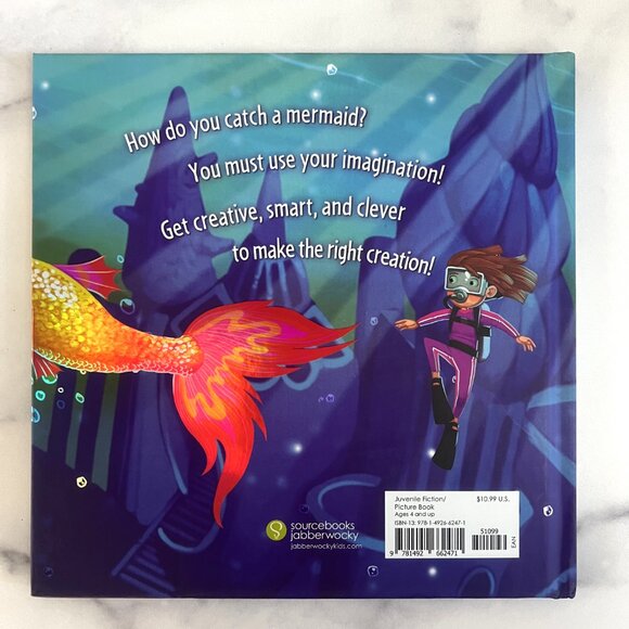 NWT How To Catch a Mermaid Hardcover Book by Adam Wallace - Picture 5 of 5